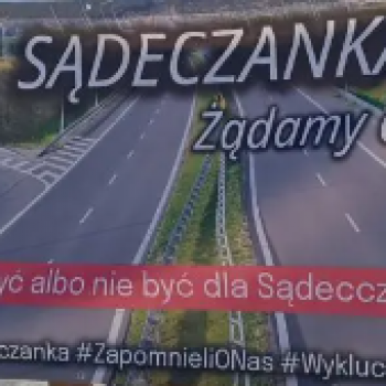 4freedoms - Protest z żądaniem sądeczanki